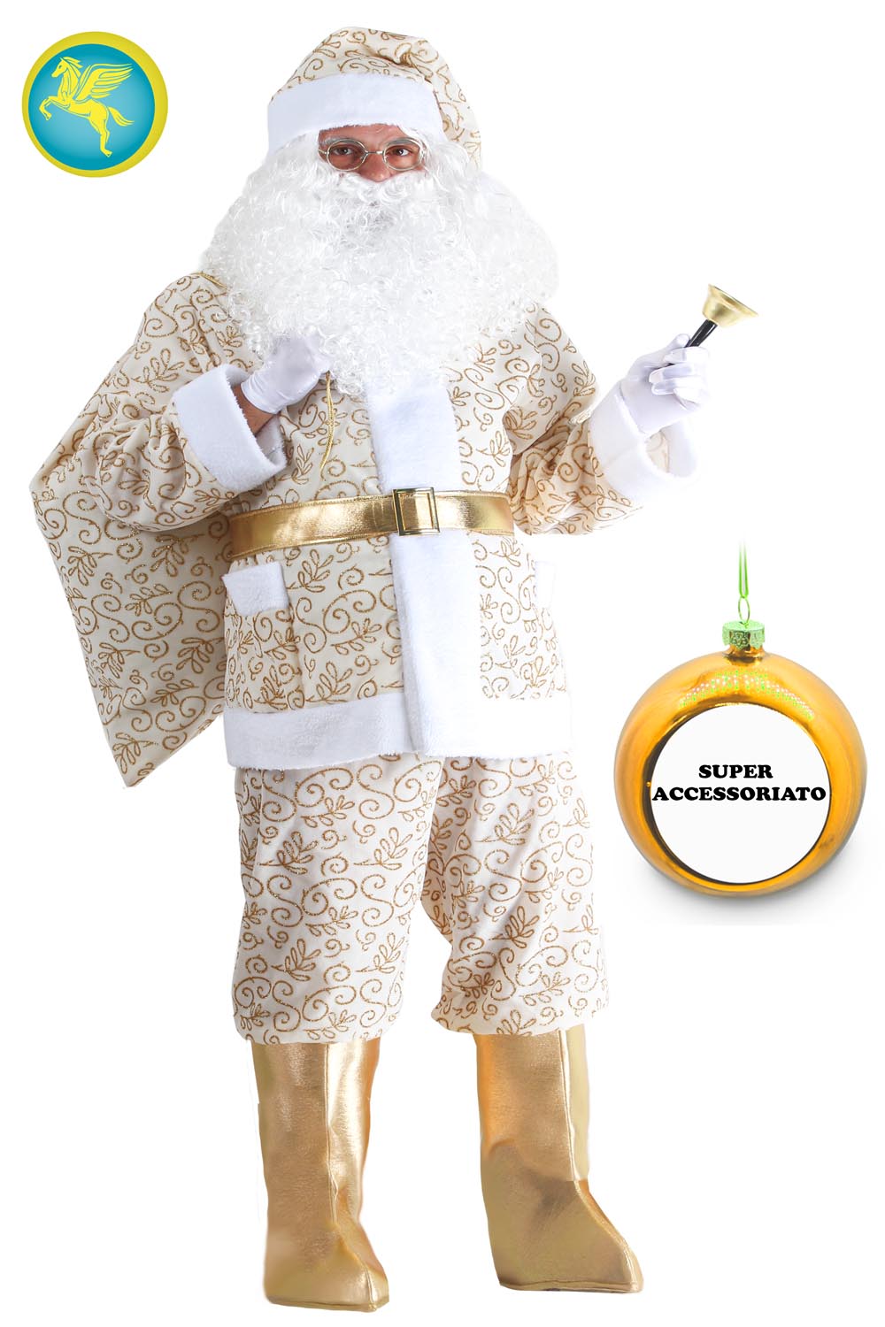 BABBO NATALE ADULTO PROFESSIONALE DELUXE